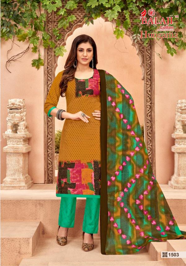 Balaji Hungama Vol-15 Cotton Designer Exclusive Dress Material